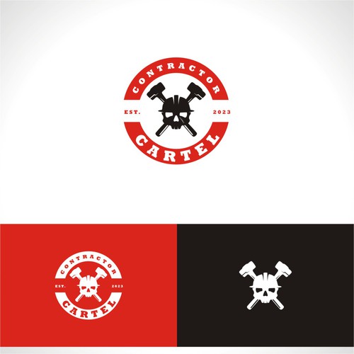 Manly LOGO for the Contractor Cartel Design réalisé par MAhi2014