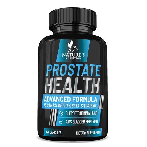 Nature's Nutrition needs a Men's Prostate Health product label Design by Walid Designs Studio