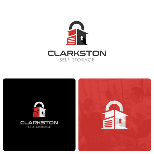 Self Storage Logo | Clarkston Self Storage Design by Lunatix!