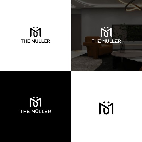 Want a challenge? Use the umlaut  - create a luxury logo for an apt building – The Müller Design by rk43_lab