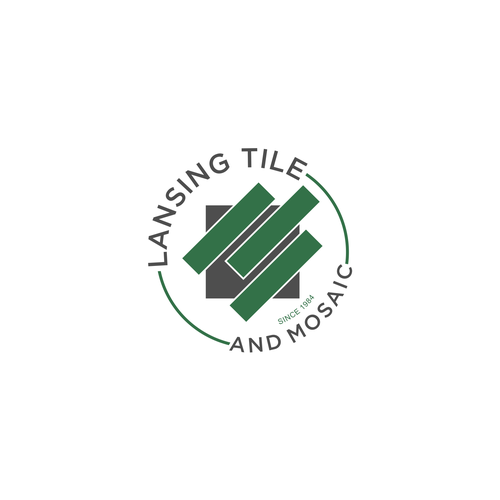 Lansing Tile & Mosaic Logo Update/Refresh for 40th Anniversary Year Design by A29™