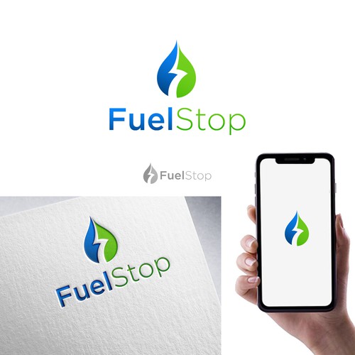 Bright Eye Catching for a Sign on a Mobile Vehicle Fueling Station Design by Bayu Dwi Prasetyo