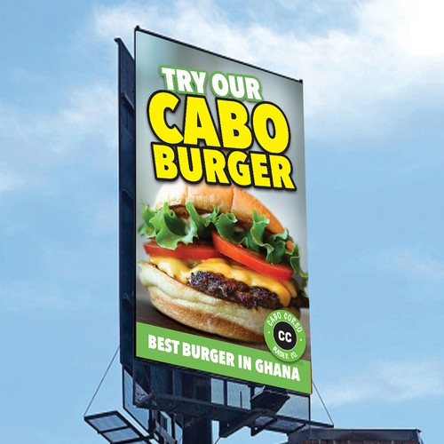 Billboard for Burger Company Design by Jamuga