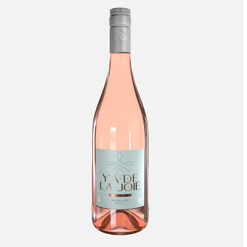 Fruity Dry Rosé Wine Design by Dodda Leite