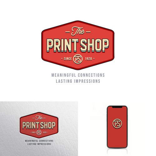 Reviving An Old Print Shop Design by a.mjb