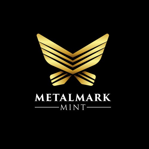 METALMARK MINT - Precious Metal Art Design von Budd Design