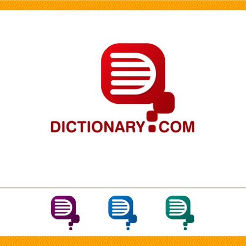Dictionary.com logo Réalisé par GabrielP