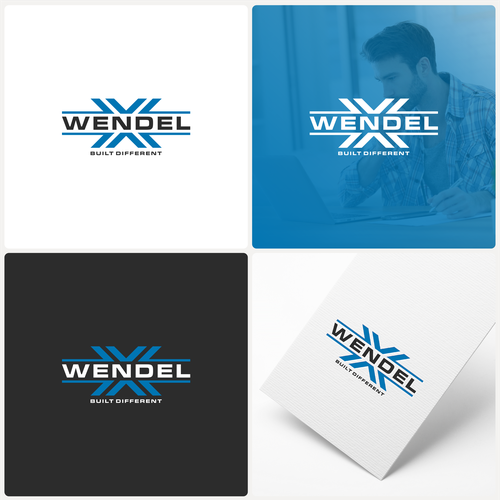 Luxury Logo Design for Wendel X — A Premium Construction Brand Built Different Design by golden_koi