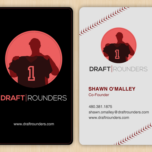 ***Draft Rounders needs a new business card*** Design by Sathish Babu