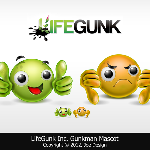 LifeGunk STILL needs a mascot!! デザイン by Joekirei