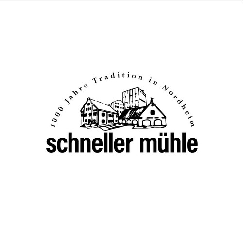 Logodesign für eine Getreidemühle - 1000 Jahre alte Tradition trifft auf moderne Technologie