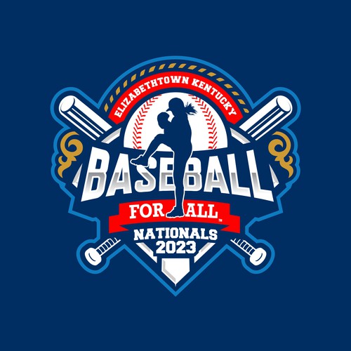 Eye-catching sports logo needed for major baseball event Design by indraDICLVX