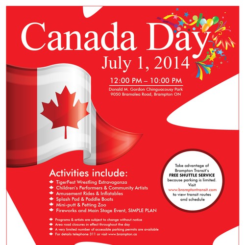 Canada's annual birthday celebation! What would your invitation look ...