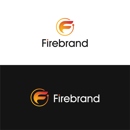 Firebrand - an innovative new tech consultancy Design by Indriani Hadi