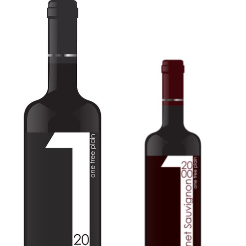 Design di One Tree Plain wine label di Balloonman