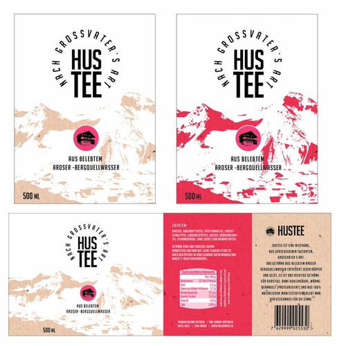 Product label contest entry by LIGAHOCHZWEI