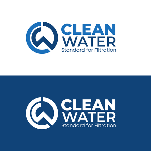 Simple Clean Logo for Water Filtration Company Design by putriyono