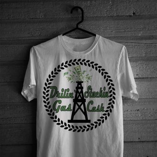 Oil field T-Shirt design! Design by pyroman92