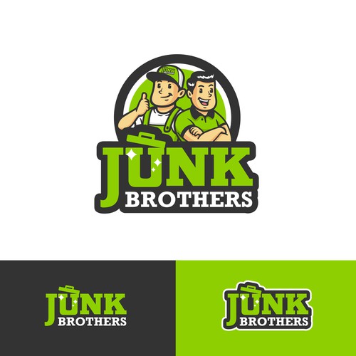 Fun logo for our local, family owned junk removal business Design by Trafalgar Law