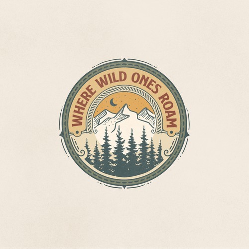 Adventure-Themed Travel Logo for Nomadic Family Design by OmHay