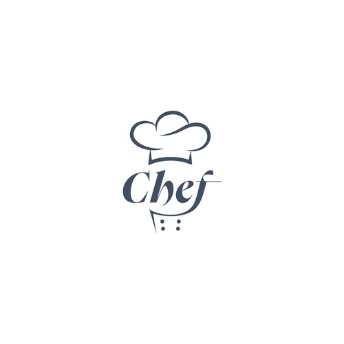 "CHEF": Food & Cooking Social Media Logo Design by j23