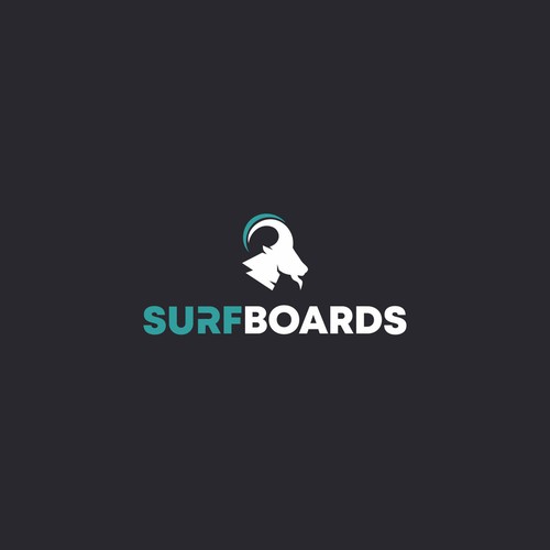 The Goat Surfboards Design by tasa