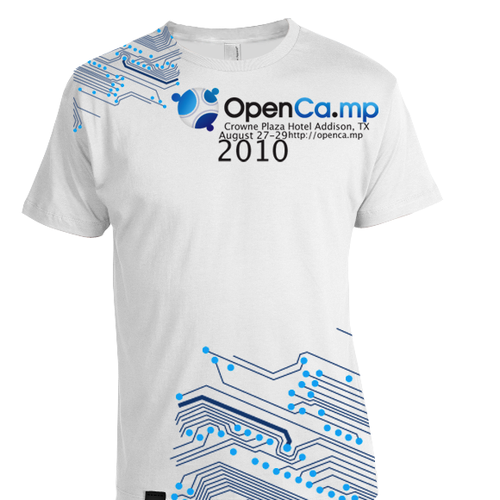 1,000 OpenCamp Blog-stars Will Wear YOUR T-Shirt Design! Diseño de jsham421