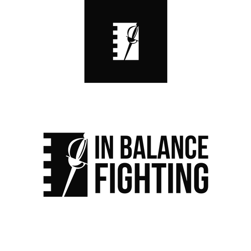 Stage combat logo that is sleek and pops to attract both students and production companies. Design by Qinzi Std