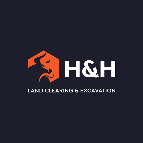 LOGO AND LETTER HEAD FOR H&H LAND CLEARING AND EXEXCAVATION Design von John3:16✅