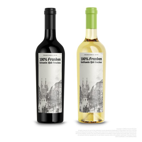 Product label contest entry by Saverio Wongher ™