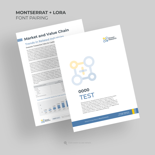 New PDF designs for Company Report Design by Dailygraph⚡️