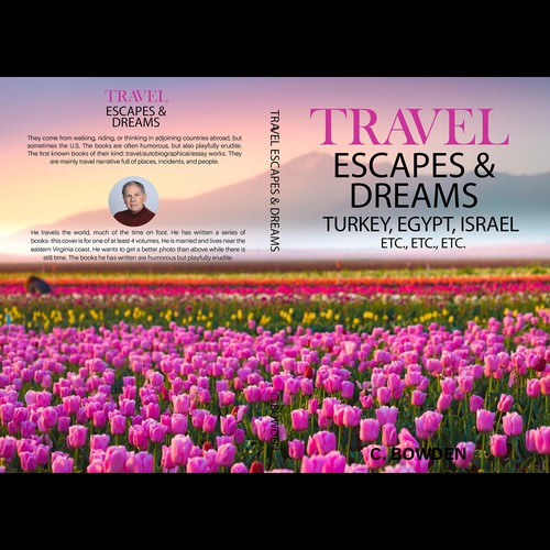 Cover for a travel/autobiography/brief essay book Design by MS_99