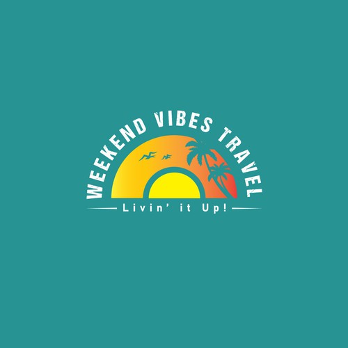 Design a Travel Logo for Weekend Vibes Travel Design by Pragiee