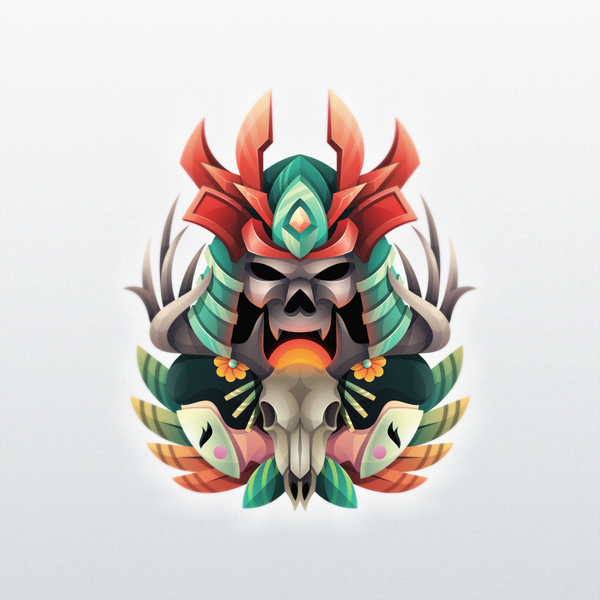 Japanese Myth Illustration