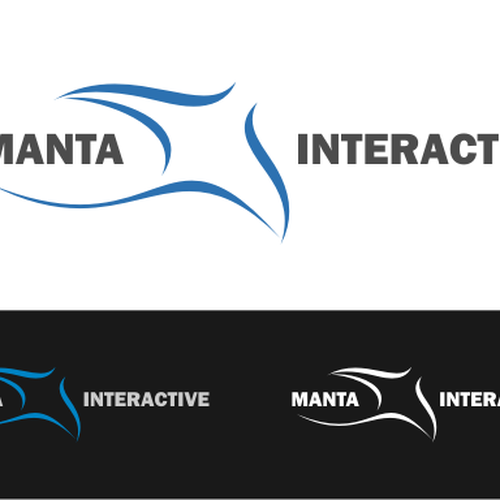 Create the next logo for Manta Interactive Réalisé par R-D-sign