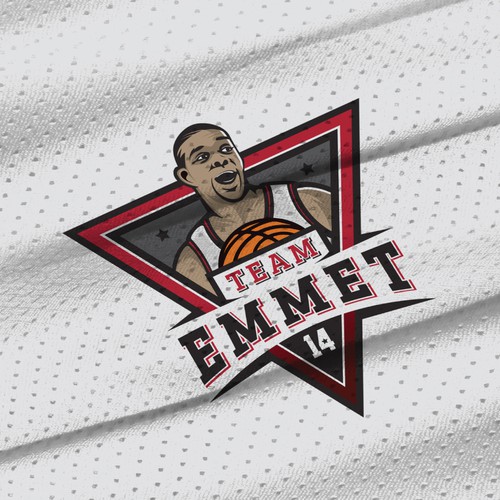 Basketball Logo for Team Emmett - Your Winning Logo Featured on Major Sports Network Réalisé par honeyjar