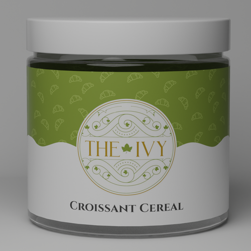 label designs for food (tiny croissant) Design by babibola