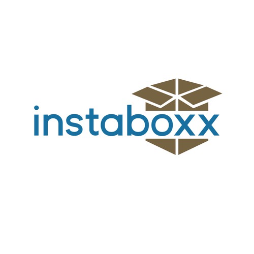 Instaboxx logo Design by Danielle Curtis