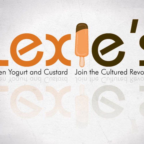Lexie's™- Self Serve Frozen Yogurt and Custard  Ontwerp door Jurgen