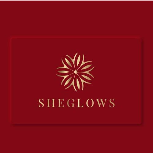 Let's help women glow! Design a beautiful logo for SheGlows Design by QPR