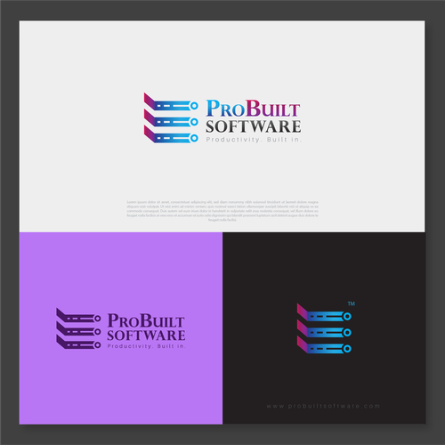 Powerful, Professional & Clean Logo for a technology company Design by Inkta™