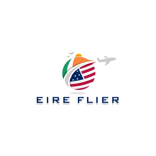 The Eire Flier logo-ontwerp door - t a i s s o n ™