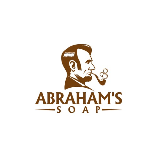 ABRAHAM'S SOAP - Design a logo for a men's brand that makes soap bars and natural products Design réalisé par Transformed Design Inc.