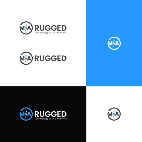 Mid-Atlantic Rugged Systems Logo and Brand Guide Design by Flatsigns