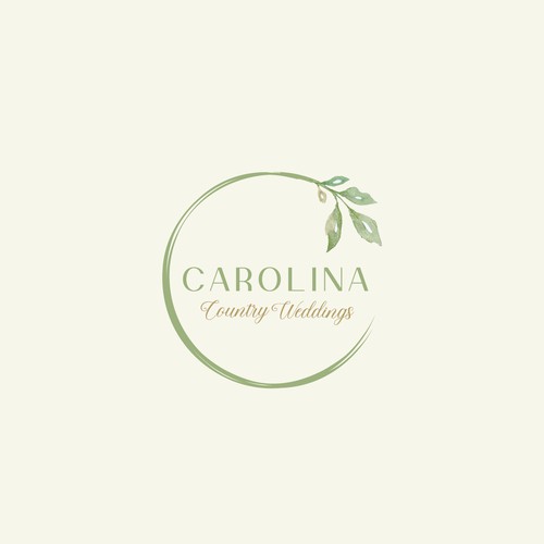 Beautiful readable logo with simple clean aesthetic for wedding venue with natural organic vibe Réalisé par dprojects