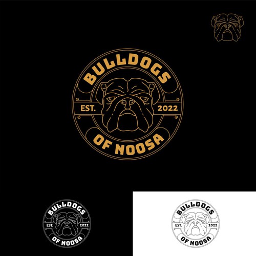 Designs | Hipster logo for bulldog breeding business | Logo design contest