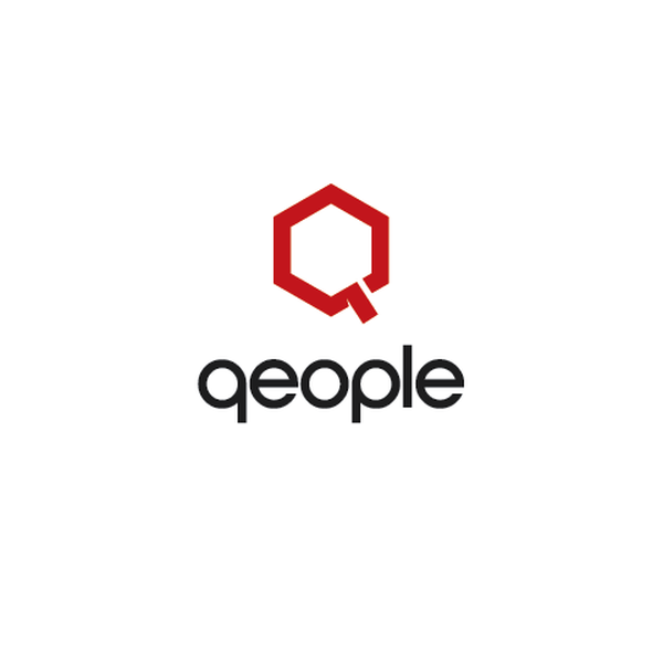 Logo for new female-founded Silicon Valley tech startup, qeople