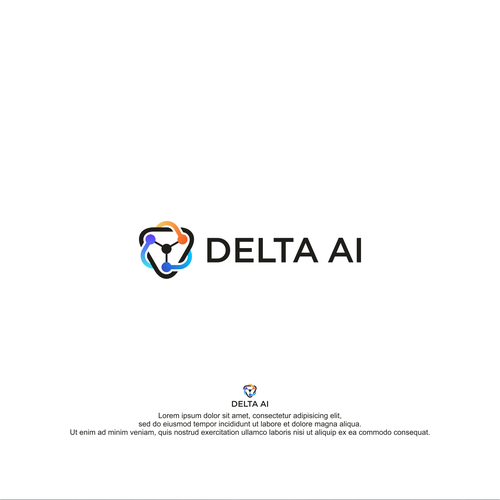 Artificial Intelligence logo for college students Design by ᶜˢ░ₒᵤᵣₐGraphic