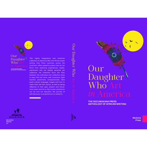 Book cover for anthology of African writing Design by Aaniyah.ahmed