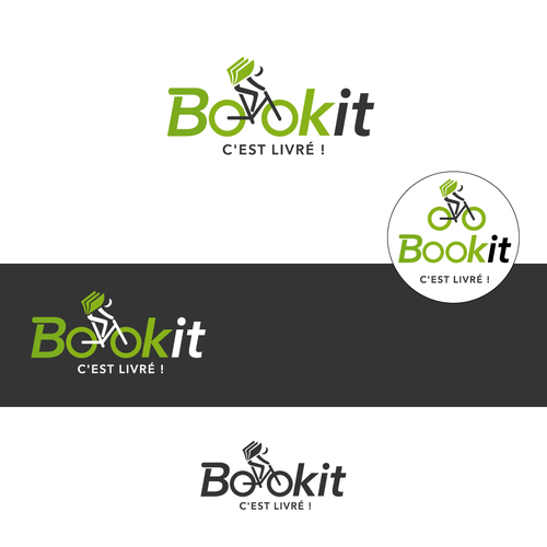 BOOKIT Genève, c'est livré! Livres en ligne livré à vélo! Design by ViewArt©FR ✏️ ❤✔️